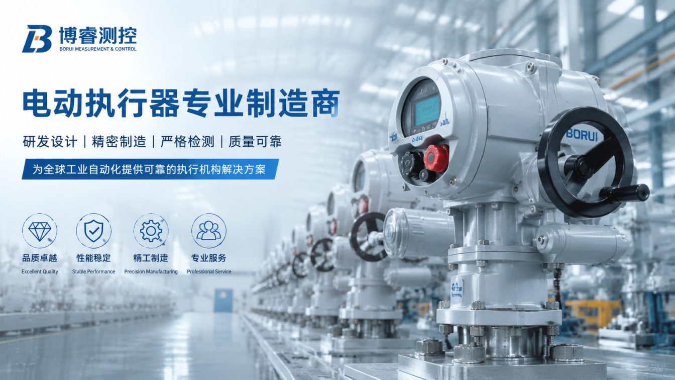 老河口为阀门自动化提供执行方案